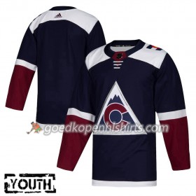 Colorado Avalanche Blank Adidas 2018-2019 Alternate Authentic Shirt - Kinderen